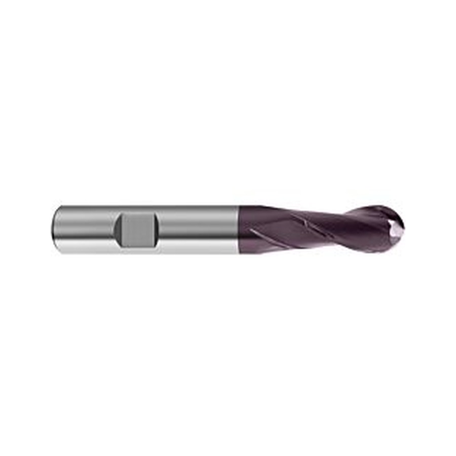 Gühring 3049 FIRE Solid Karbür Küre Uçlu Mikro Freze 2 mm
